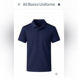 Youth Navy Polo Shirt